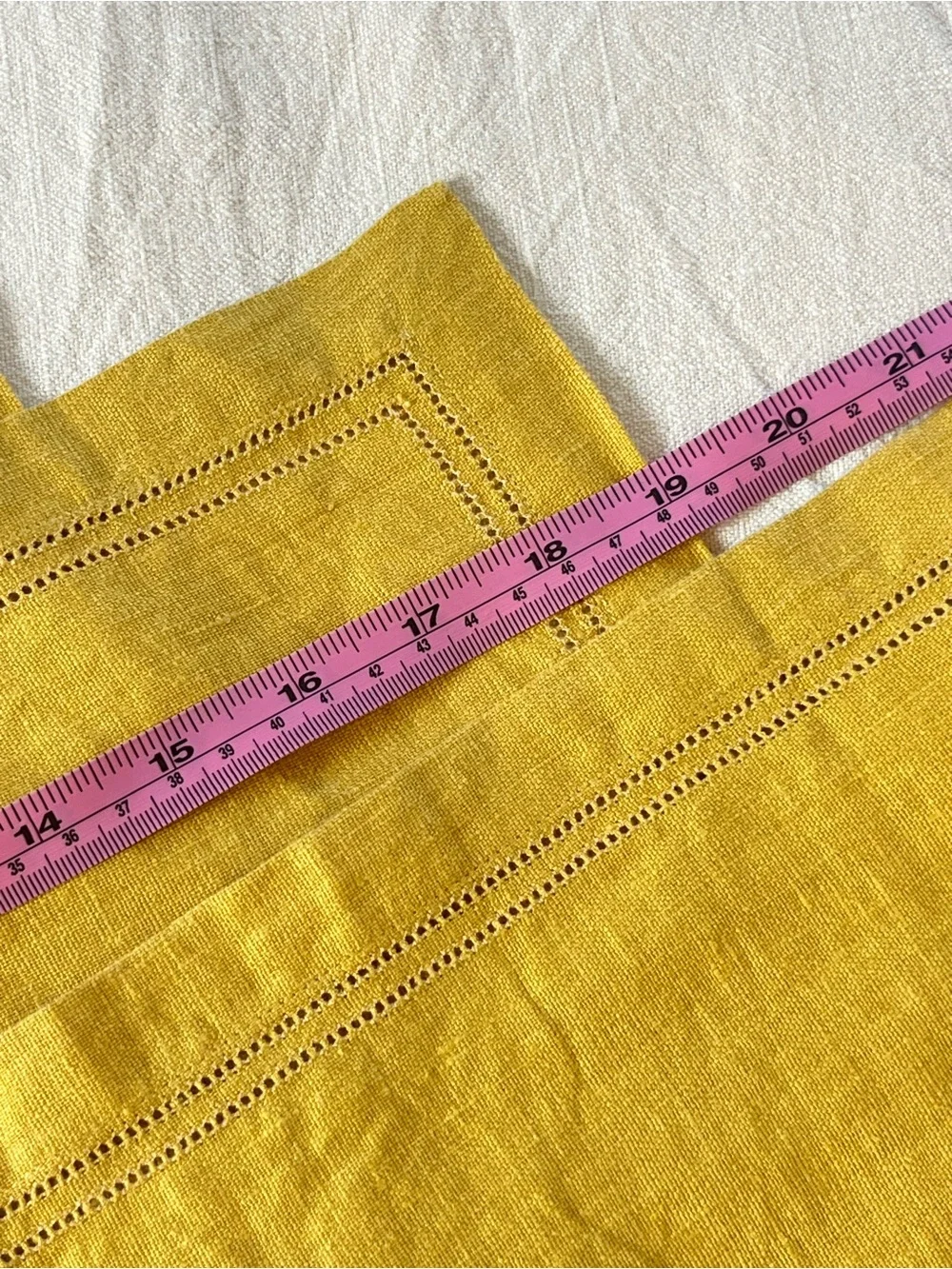 William Sonoma 100% linen placemats